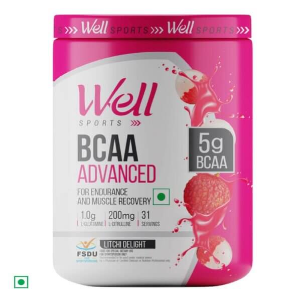 Well Sports BCAA Advanced Litchi Delight