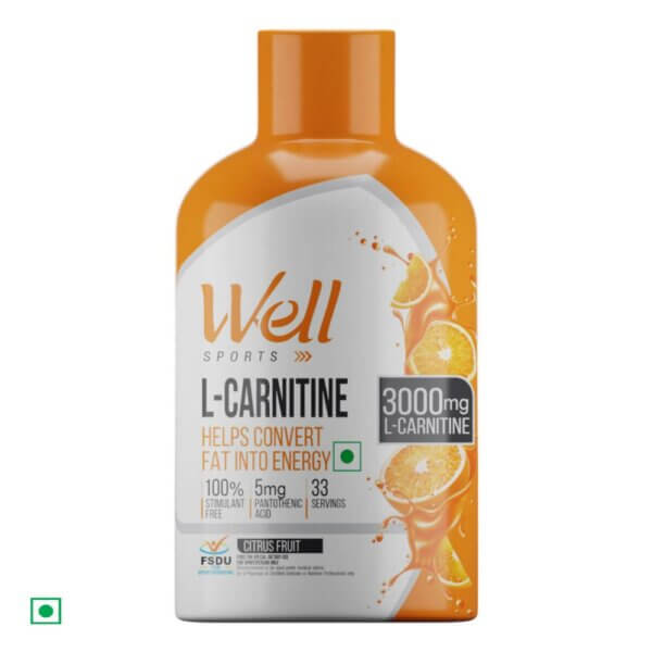 Well Sports L-Carnitine Citrus Fruit