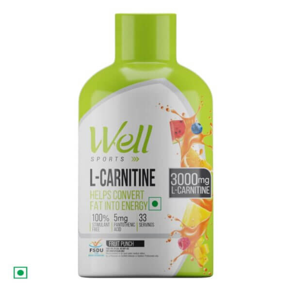 Well Sports L-Carnitine Fruit Punch